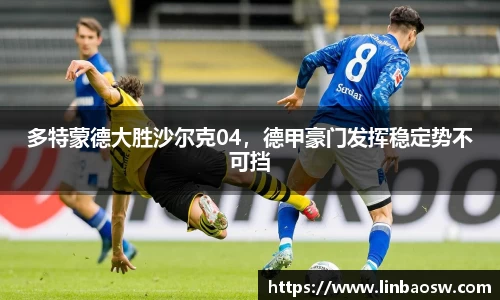 多特蒙德大胜沙尔克04，德甲豪门发挥稳定势不可挡