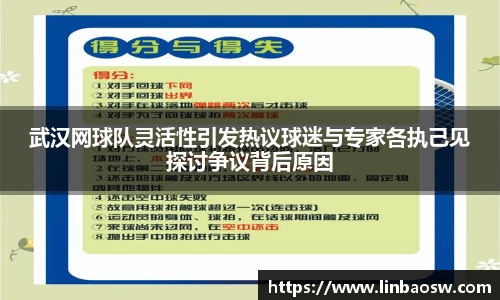 武汉网球队灵活性引发热议球迷与专家各执己见探讨争议背后原因
